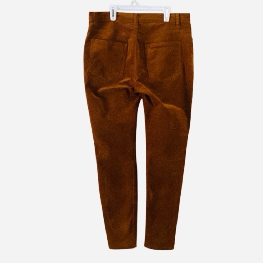 cabi Velveteen Corduroy Carmel Brown Button fly Pants 8 - Picture 4 of 8